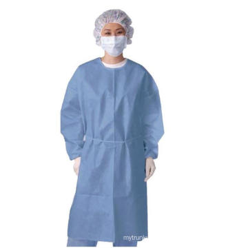 Ce FDA Wholesale Anti Virus Protective Full Body Suit Safety Disposable Medical Surgical PPE/SMS Isolation Gowns